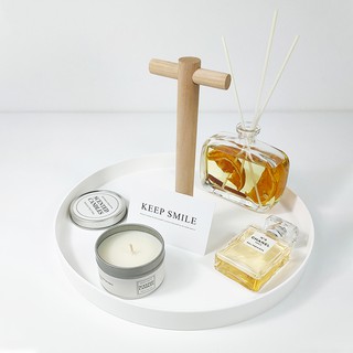 ciaoevana-蝦皮-北歐風-薰香-白色置物托盤