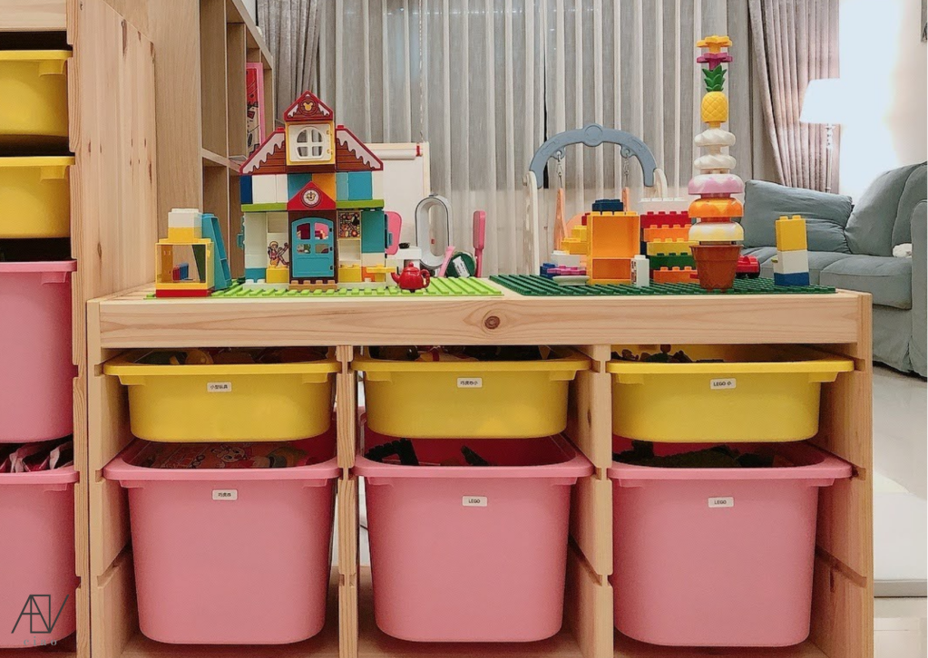ciaoevana-IKEA-trofast-玩具收納櫃-橫式-玩具桌